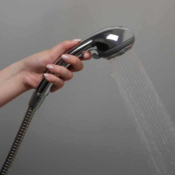 Душевая лейка Accoona А321, 3 режима, корпус пластик, цвет хром Душевая лейка Accoona А321, 3 режима, корпус пластик, цвет хром