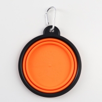 Миска складная, оранжевая, 250 мл, 11 см Миска складная, оранжевая, 250 мл, 11 см