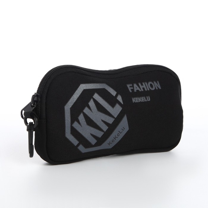 Рюкзак школьный из текстиля на молнии, 3 кармана, сумка, держатель для чемодана, цвет чёрный/зелёный