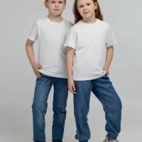 Футболка детская Regent Kids 150 белая, на рост 118-128 см (8 лет)