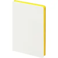 Ежедневник Duplex, недатированный, белый с желтым