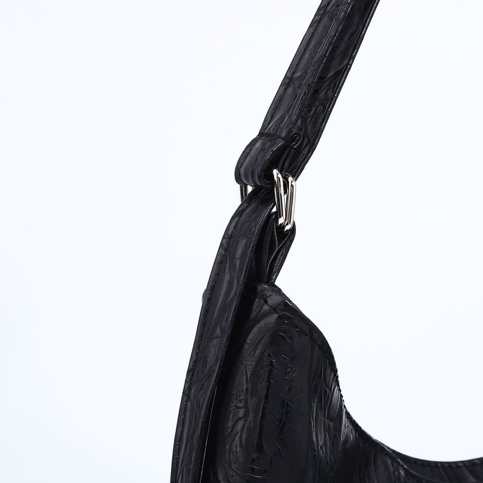 Сумка женская мешок на молнии, цвет чёрный Сумка женская мешок на молнии, цвет чёрный