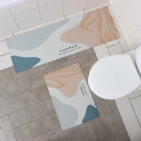 Коврики для кухни SAVANNA &laquo;Роузи&raquo;, 2 шт: 40&times;120 см, 40&times;60 см