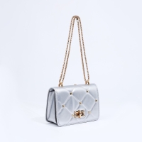 Сумка-мессенджер на молнии, цвет серебряный Сумка-мессенджер на молнии, цвет серебряный