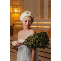 Чалма для сушки волос Доляна, микрофибра, цвет МИКС Чалма для сушки волос Доляна, микрофибра, цвет МИКС