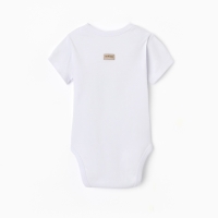 Боди детское MINAKU "New Year's cars", цвет белый, рост 68-74 см Боди детское MINAKU "New Year's cars", цвет белый, рост 68-74 см