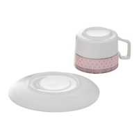 Чайный сервиз WY Paradaise, 12 предметов, кружка 250 мл 6 шт, блюдце d=15,5 см 6 шт, фарфор Чайный сервиз WY Paradaise, 12 предметов, кружка 250 мл 6 шт, блюдце d=15,5 см 6 шт, фарфор