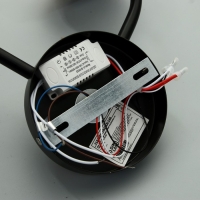 Бра 2292/2 LED 30Вт 3000-6000К черно-золотой 34х33х20,5 см