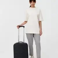 Чемодан Bonfold, черный с серым