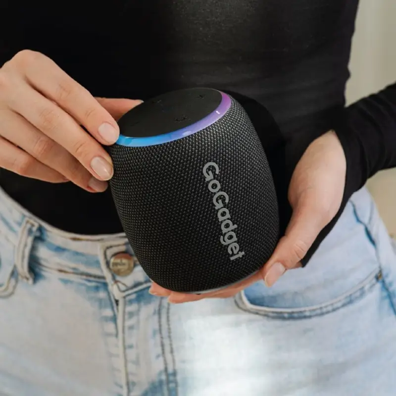 Водонепроницаемая колонка c подсветкой CityWave Pro, черная