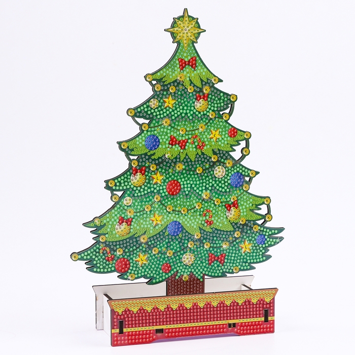 Алмазная вышивка &laquo;Ёлочка&raquo;, интерьерный декор