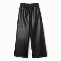 Брюки прямые для девочки KAFTAN р. 34 (122-128 см), черный Брюки прямые для девочки KAFTAN р. 34 (122-128 см), черный