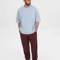 Джемпер с коротким рукавом Siluetti Volumica, светло-голубой, размер XS/S Джемпер с коротким рукавом Siluetti Volumica, светло-голубой, размер XS/S