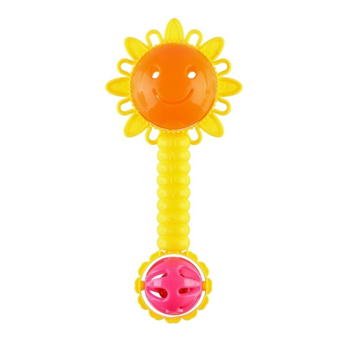 Погремушка &laquo;Солнышко&raquo;, цвет МИКС, Крошка Я
