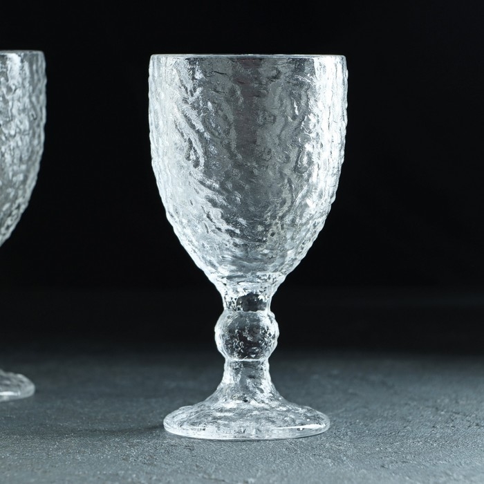 Набор бокалов для вина стеклянный &laquo;Вулкан&raquo;, 320 мл, 8,9&times;17 см, 6 шт