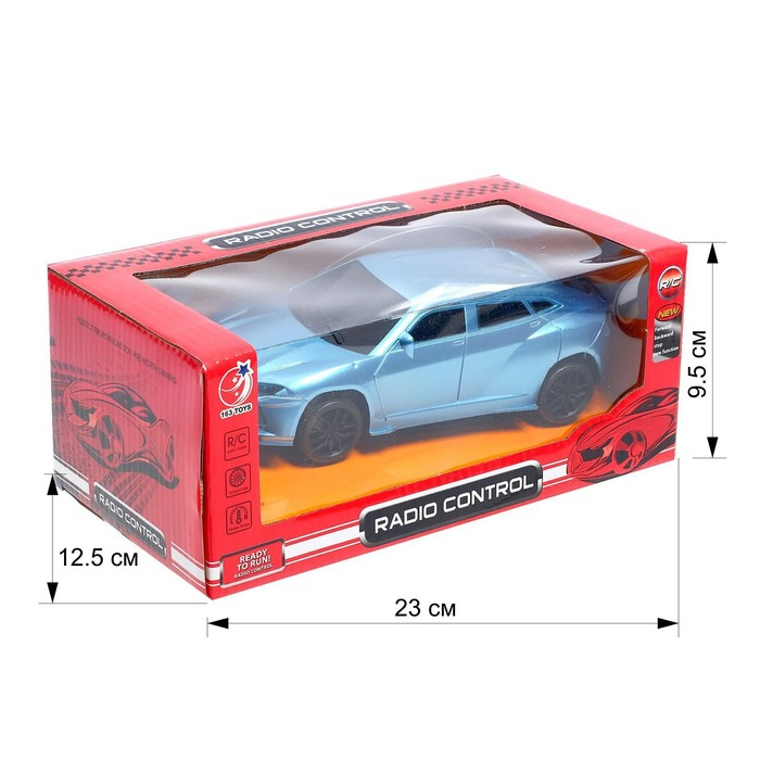 Машина радиоуправляемая &laquo;Гоночный джип&raquo;, работает от батареек, МИКС