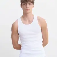 Майка унисекс Pablo, белая, размер M