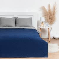 Покрывало LoveLife Евро 200х210&plusmn;5 см, цвет синий, микрофайбер, 100% п/э