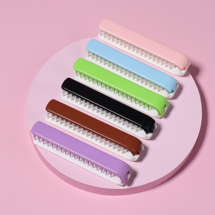 Расчёска складная, 18/9,5 &times; 2 см, цвет МИКС