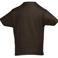 Футболка детская Imperial Kids шоколадно-коричневая, на рост 96-104 см (4 года)