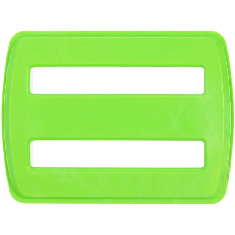 Пряжка &mdash; регулятор ремня Fermo, зеленый неон