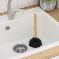 Вантуз, d=10,5 см, длина ручки 20 см Вантуз, d=10,5 см, длина ручки 20 см