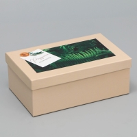 Набор коробок 15 в 1, упаковка подарочная, &laquo;Эко&raquo;, 12 х 7 х 4 см - 44 х 31 х 15 см