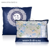 Подушка СВС &laquo;Неженка&raquo;, 68х68 см, пух 40%, перо 60%, тик, хл 100%