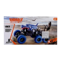 Джип радиоуправляемый DINO, 1:16, 4WD, работает от аккумулятора, цвет зелёный Джип радиоуправляемый DINO, 1:16, 4WD, работает от аккумулятора, цвет зелёный