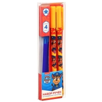Ручка пиши стирай, 2 штуки, 4 стержня, Щенячий патруль