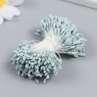 Тычинки для цветов "Серо-голубой" набор 360 шт длина 6 см