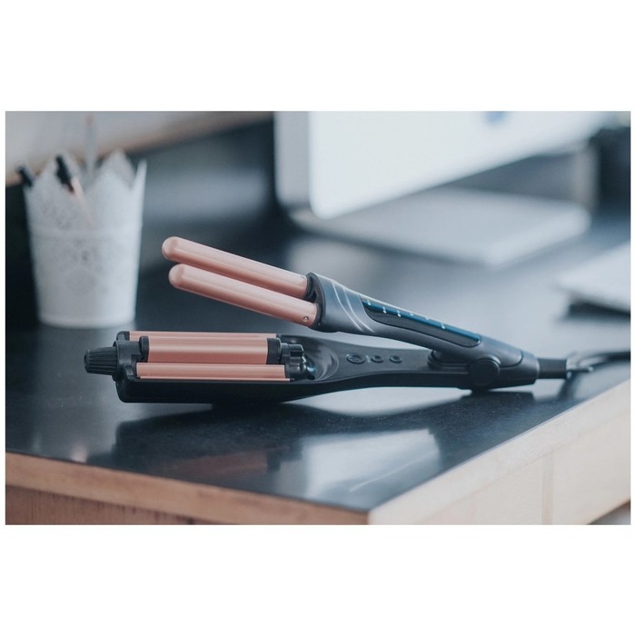 Мультистайлер Rowenta CF4711F0, 4 в 1, керамическое покрытие, 120-210°C, шнур 1.8 м Мультистайлер Rowenta CF4711F0, 4 в 1, керамическое покрытие, 120-210°C, шнур 1.8 м