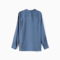 Рубашка мужская с длинным рукавом MIST р.52, синий