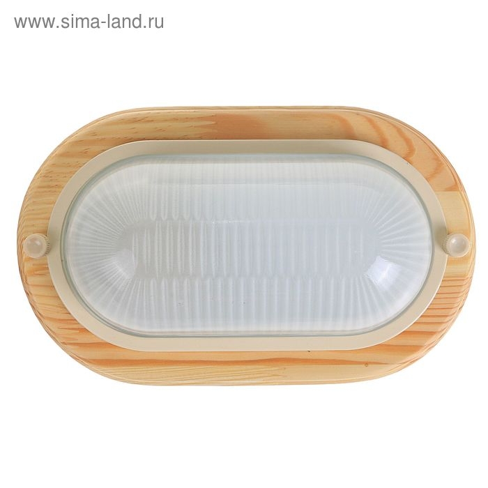 Светильник для бани/сауны ITALMAC Termo 60 20 18, до 100 Вт, IP54, цвет береза, до +130&deg;C