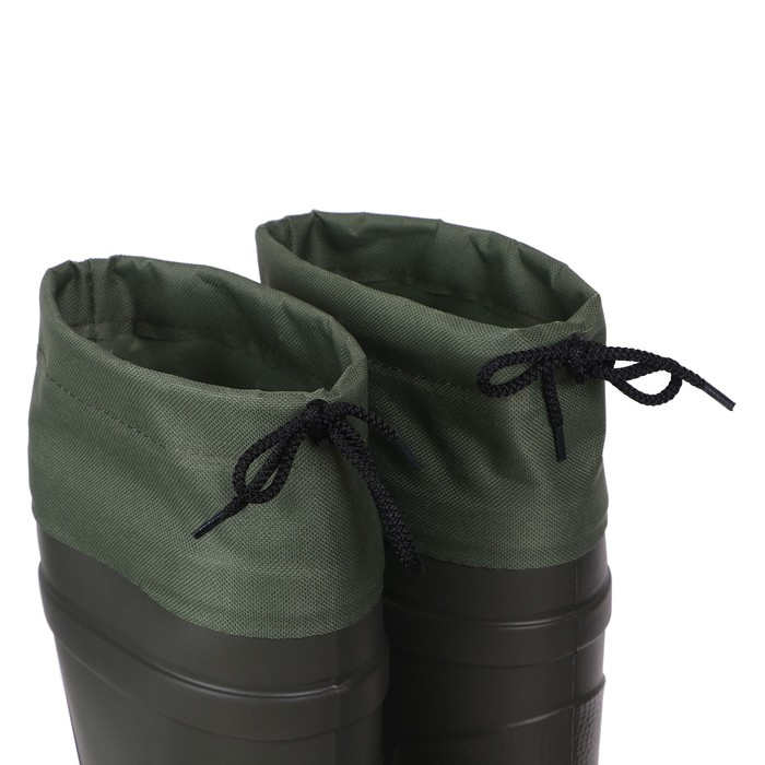 Сапоги мужские, цвет оливковый, размер 42