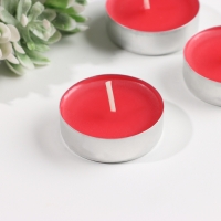 Набор чайных свечей ароматических "Земляника", 9 штук Набор чайных свечей ароматических "Земляника", 9 штук