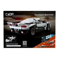 Конструктор инерционный &laquo;Спорткар&raquo;, 368 деталей