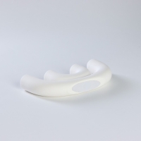 Подсвечник керамический &laquo;Скандинавия&raquo;, 23&times;10,5 см, горлышко d=2,3 см, цвет белый