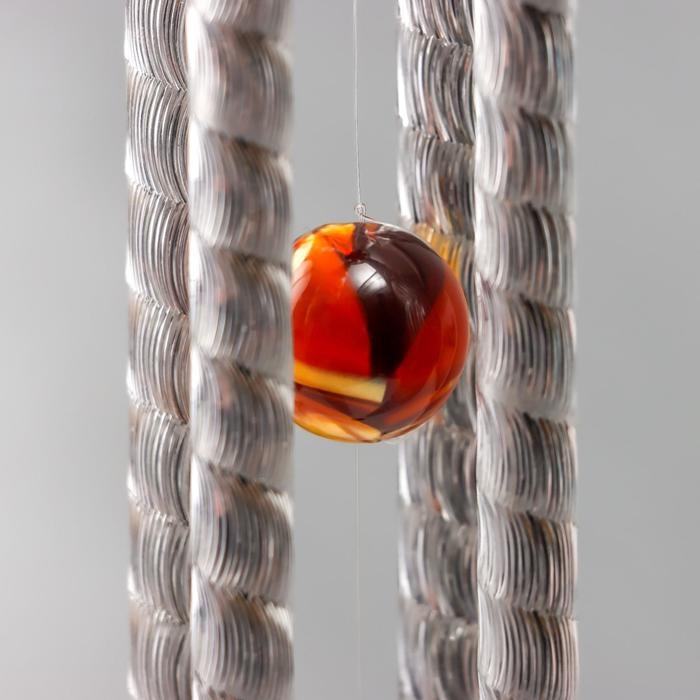 Музыка ветра металл "Бабочки" 4 трубки 60 см