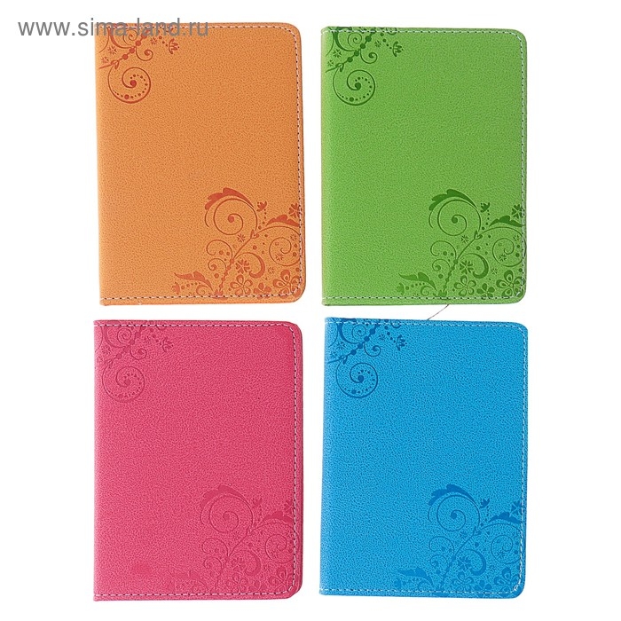 Ежедневник недатированный А6, 100 листов в линейку, обложка пвх, МИКС Ежедневник недатированный А6, 100 листов в линейку, обложка пвх, МИКС