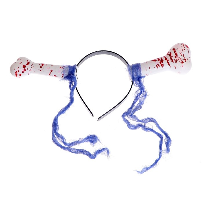 Карнавальный ободок &laquo;Кость&raquo;, цвета МИКС