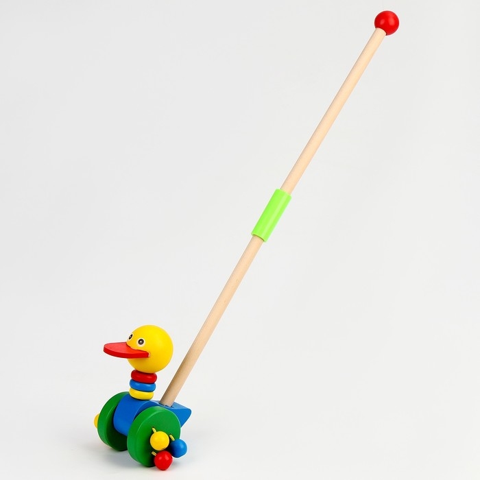 Детская каталка на палочке «Зверятки» МИКС Детская каталка на палочке «Зверятки» МИКС