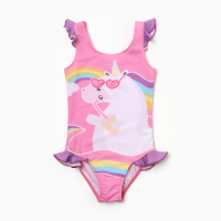 Купальник детский KAFTAN "Единорог", рост 110-116 (32) , розовый