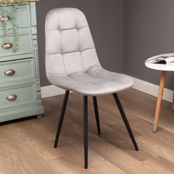 Стул "Лукас" черный матовый (Nella 060 мокрый асфальт)