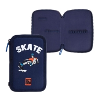 Рюкзак каркасный 38 х 30 х 20 см, + пенал, Bruno Visconti "Внимание"