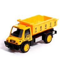 Набор металлических машин «Стройка», инерция, 3 штуки Набор металлических машин «Стройка», инерция, 3 штуки