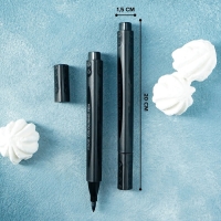 Набор маркеров для украшения десертов, 13,5×6,5×1,5 см, 2 шт, цвет чёрный Набор маркеров для украшения десертов, 13,5×6,5×1,5 см, 2 шт, цвет чёрный