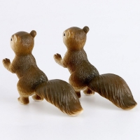 Миниатюра кукольная &laquo;Милая белочка&raquo;, набор 2 шт., размер 1 шт. &mdash; 1,5 &times; 6 &times; 3,5 см