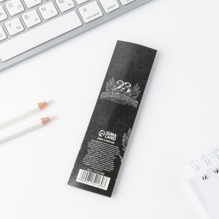 Ручка шариковая синяя паста &laquo;23 февраля орёл&raquo;, пластик