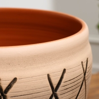 Горшок цветочный "Плетеный" 10л
